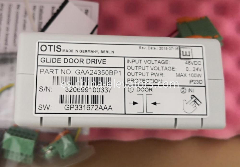 Glide Door Drive para Otis Elevators GAA24350BP1 GLIDE Door Drive for Otis Elevators GAA24350BP1